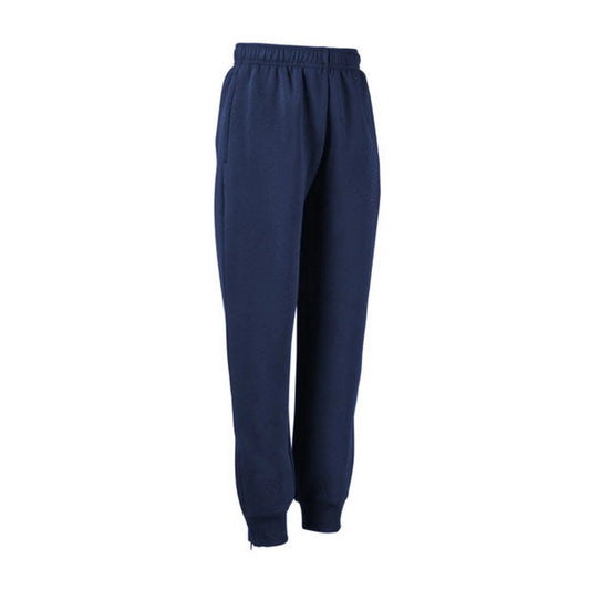 Tracksuit Pants - embroidered with zip cuff